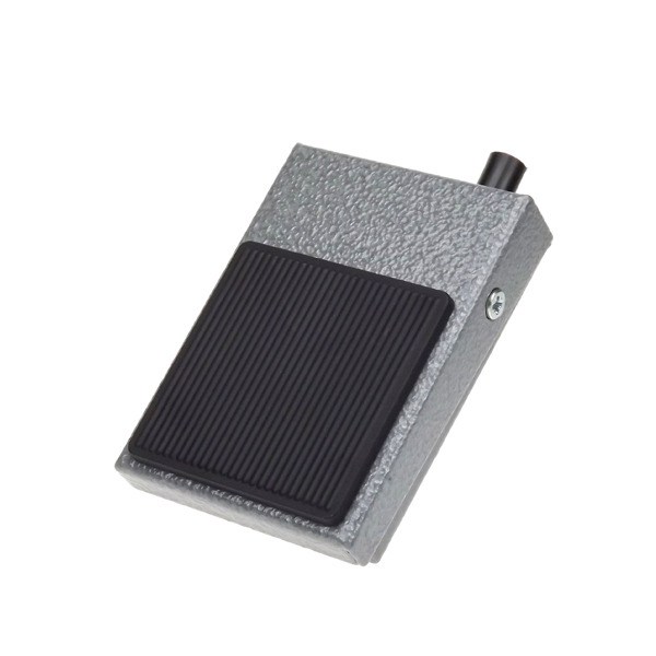 Pedale Interruttore In Alluminio Per Saldatrice A Punti - Cavo 1,5 M, Connettore 5,5x2,1 Mm